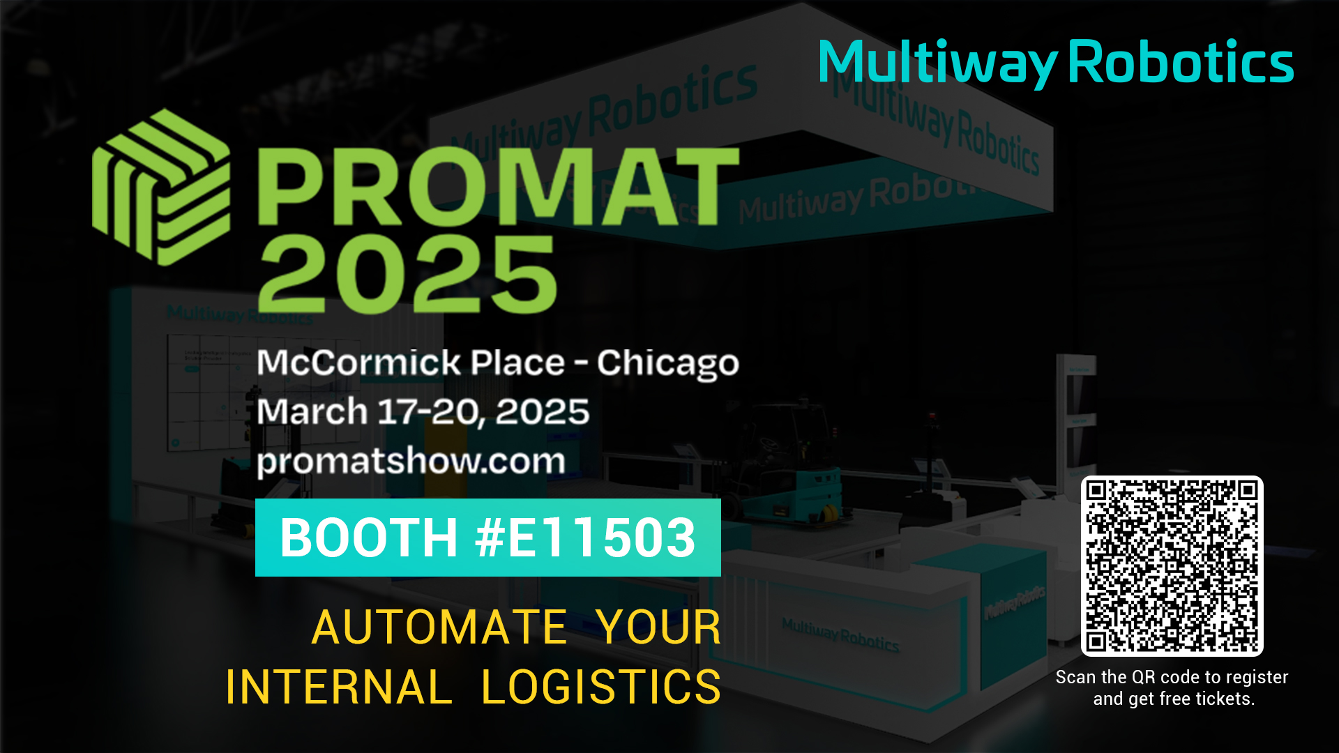 무료 ProMat 티켓을 받으세요!