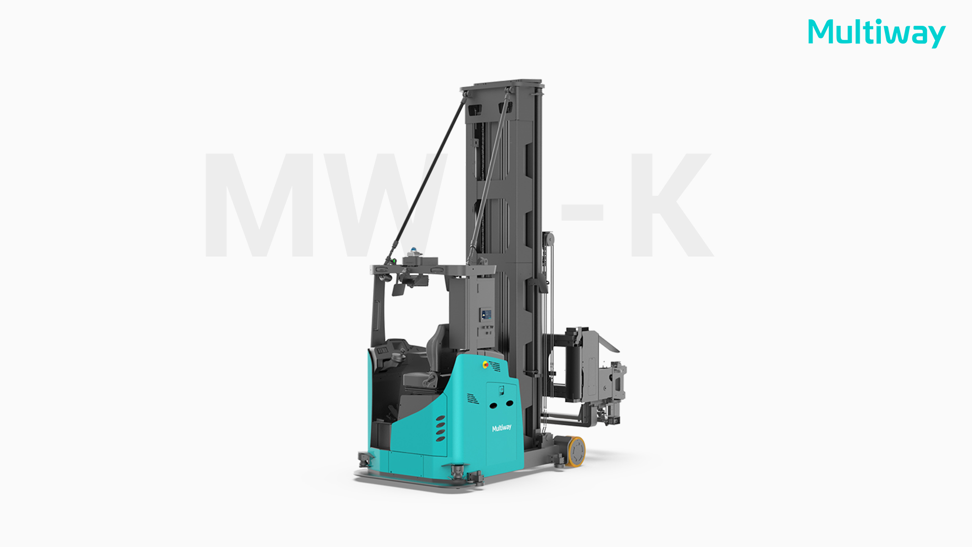 멀티웨이 로보틱스 삼방향 스마트 무인 지게차 멀티웨이 로보틱스 삼방향 스마트 무인 지게차